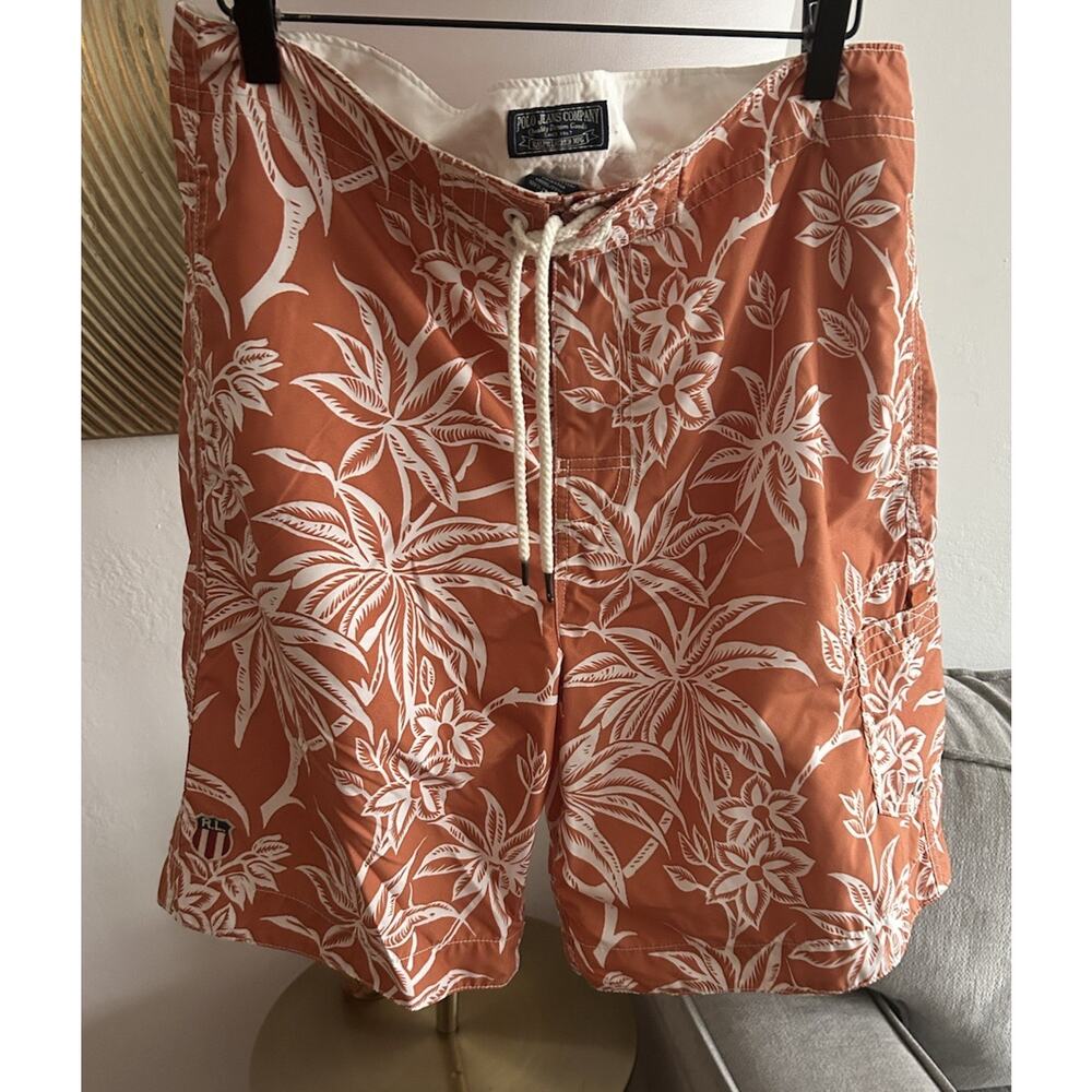 Polo Ralph Lauren 90’s Tropical Swim  Shorts. L Summer  Beach